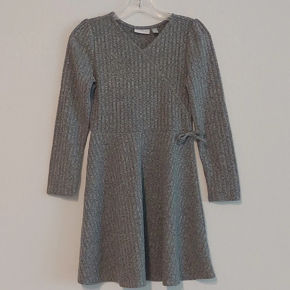 THE CHILDREN'S PLACE Leightweight Sweater Knit Faux Wrap Dress NWT